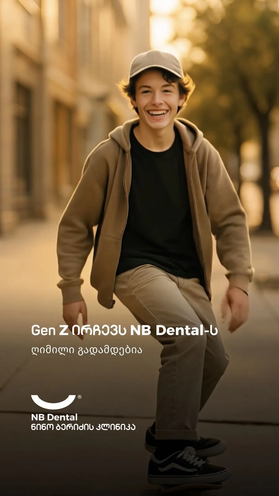 The campaign “Gen Z chooses NB Dental”