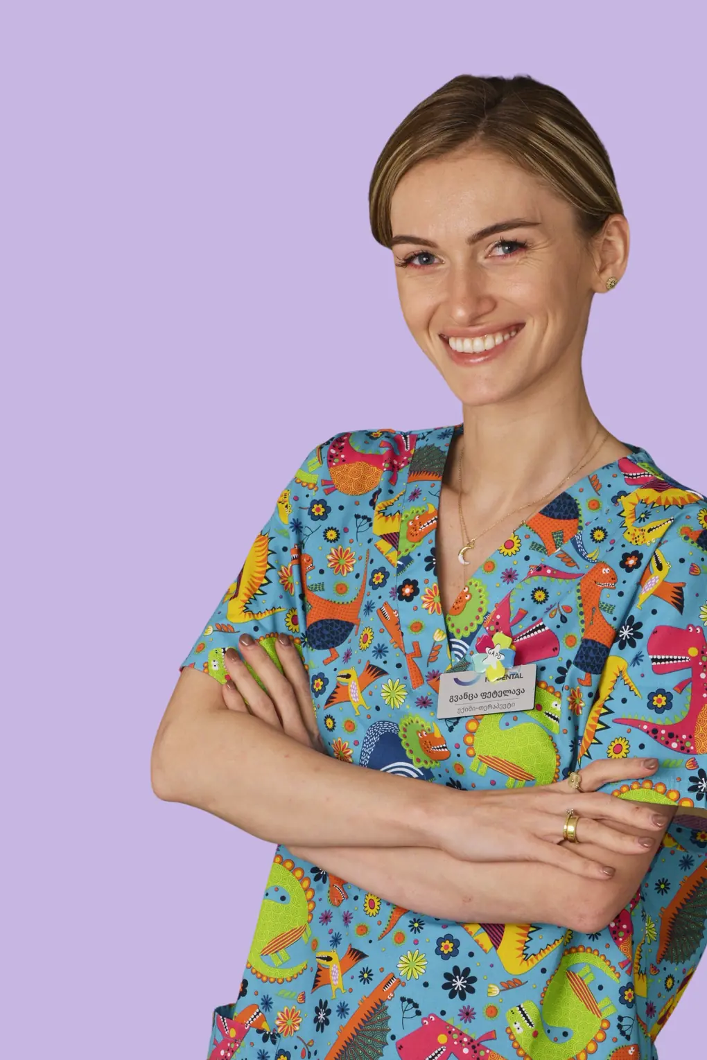 NB Dental-ის ასისტენტის პორტრეტი
