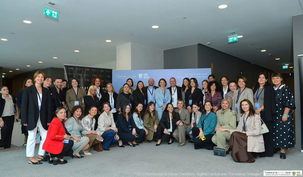 The NB Dental team at an international conference